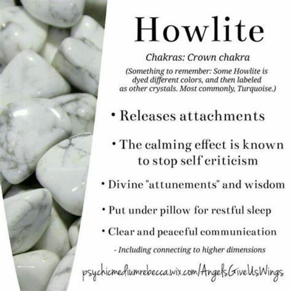 Howlite beaded bracelet/manifest tenderness and patience bohemian healing stones - Picture 2 of 5